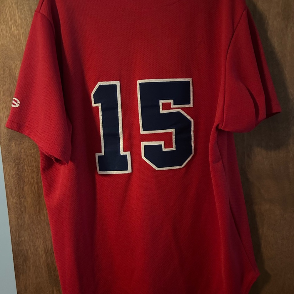 Red Toronto Jersey button up - Picture 2 of 2